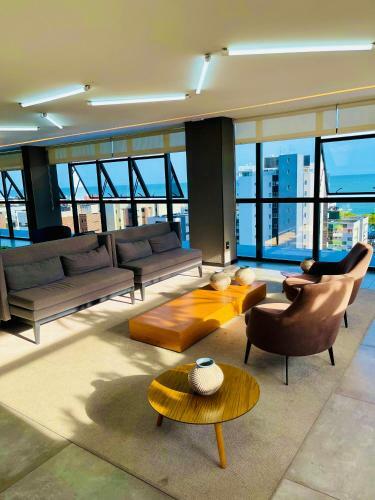 Apart-hotel A 300m Da Praia E Com Vista Espetacular Do Mar