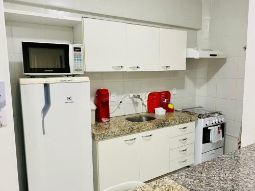Apartamento Quarto E Sala Com Piscina Pr�ximo � Praia