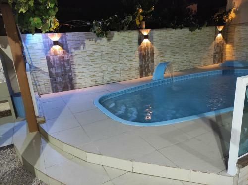 Casa Com Piscina Churrasqueira Ar Em Todos Quartos Ponta Do Papagaio
