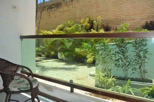 Apartamento Ara�� Flat Beira Mar - Apto 310 Lateral Vista Jardim