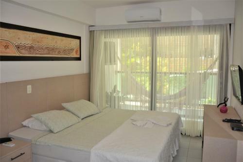 Apartamento Ara�� Flat Beira Mar - Apto 310 Lateral Vista Jardim
