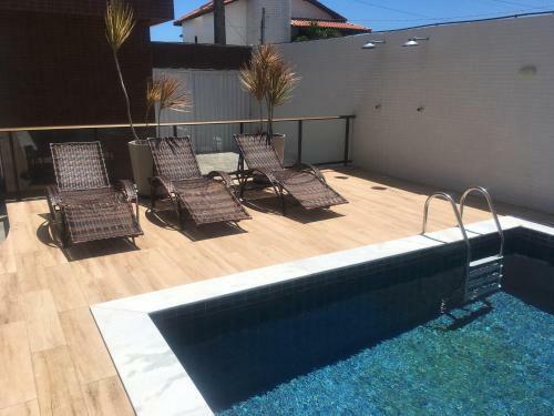 Apartamento Praia Bela, Vista Mar. Novo!