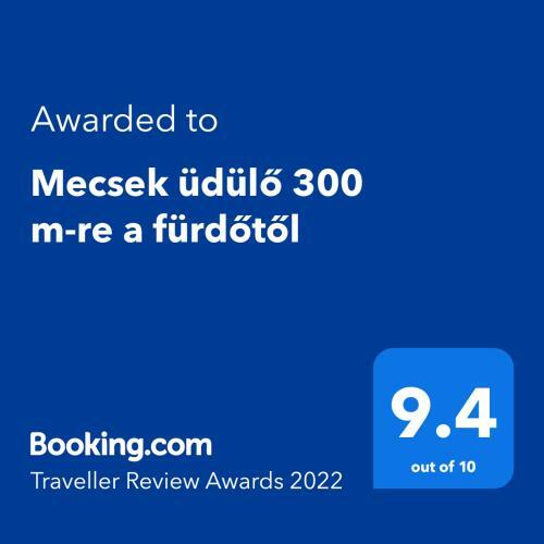 Apartamento Mecsek �d�l? 300 M-re A F�rd?t?l