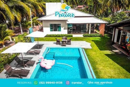Praiar - Casa P� Na Areia - Patacho Milagres