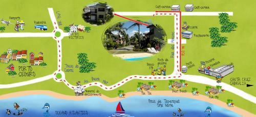 Casa Praia de Taperapuan, Porto Seguro