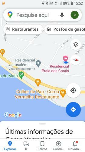 Apartamento 3 Minutos Da Praia Coroa Vermelha