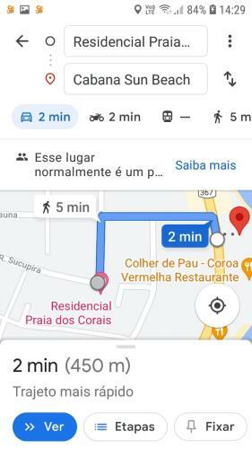 Apartamento 3 Minutos Da Praia Coroa Vermelha