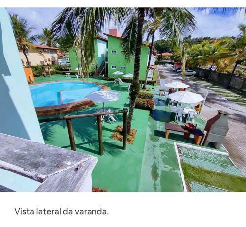Apartamento Recanto M� & Moz�o - 2 Quartos - Praia de Taperapu� - Ax� M�i