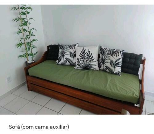 Apartamento Recanto M� & Moz�o - 2 Quartos - Praia de Taperapu� - Ax� M�i