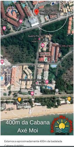 Apartamento Recanto M� & Moz�o - 2 Quartos - Praia de Taperapu� - Ax� M�i