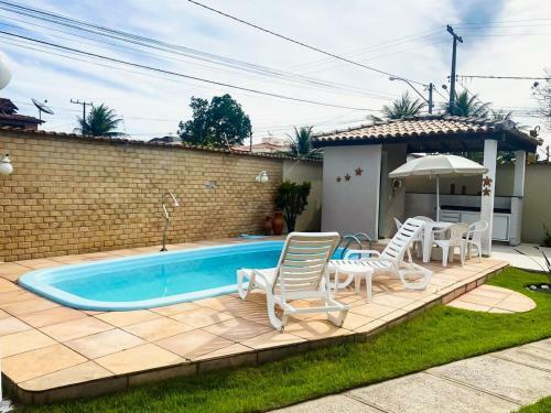 Casa Para 9 Pessoas, Com Piscina E Churrasqueira