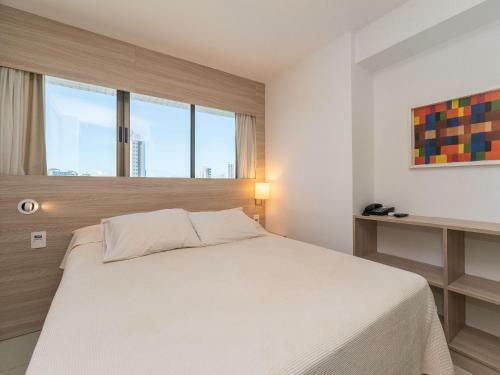 Apartamento Nob2104 Excelente Flat Em Boa Viagem Com 2 Quartos