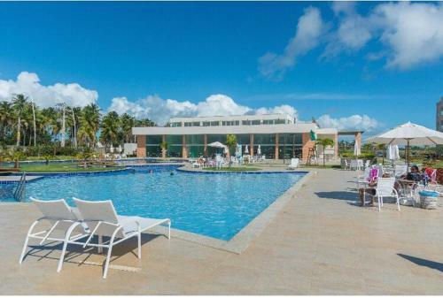 Apartamento Flat 2 Qtd de Luxo Em Porto de Galinha
