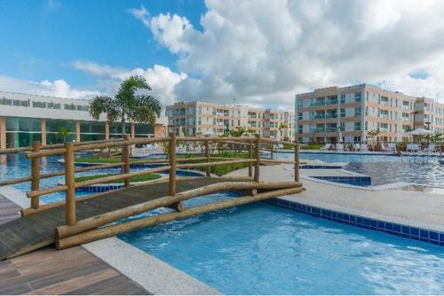 Apartamento Flat 2 Qtd de Luxo Em Porto de Galinha