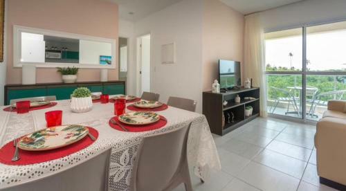 Apartamento Flat 2 Qtd de Luxo Em Porto de Galinha