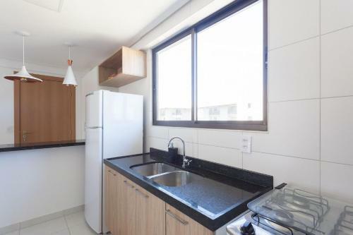 Flat Cercado Pelo Para�so No Beach Class Eco Life
