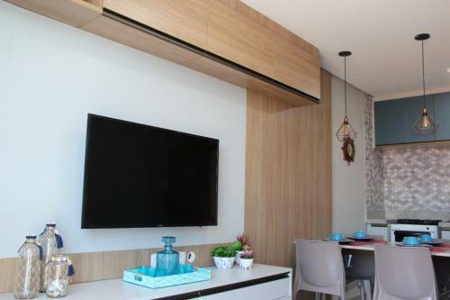 Apartamento Flat Vila Margot ( Ap Alto Padr�o ) 80m Do Mar