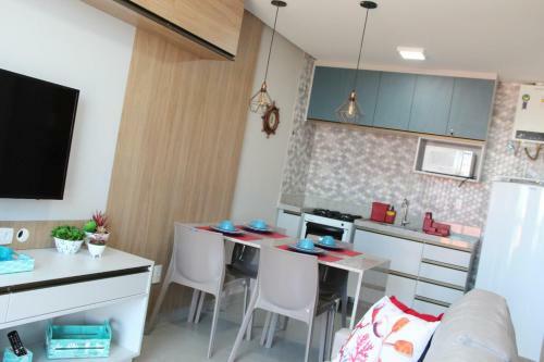 Apartamento Flat Vila Margot ( Ap Alto Padr�o ) 80m Do Mar