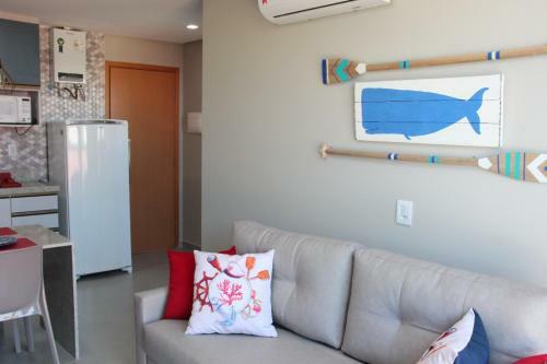 Apartamento Flat Vila Margot ( Ap Alto Padr�o ) 80m Do Mar