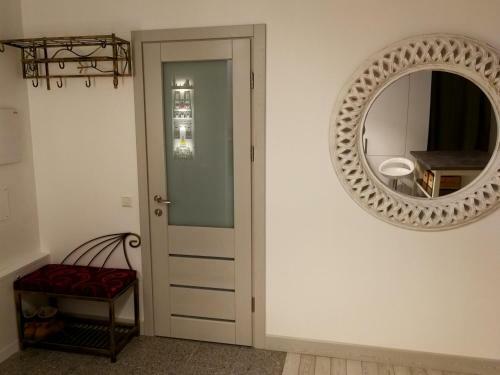 Vilnius Apartment With Stained Glass