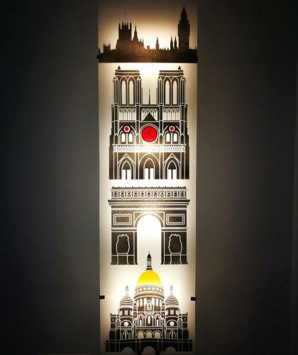 Vilnius Apartment With Stained Glass