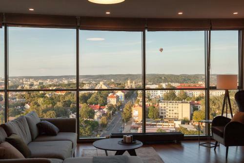 Luxury Panoramic Vilnius Apartment