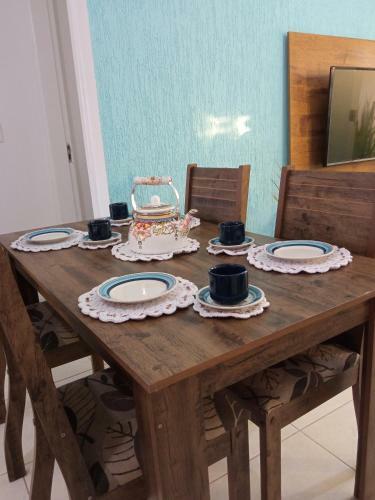 Apartamento Praia Coroa Vermelha Com Churrasqueira