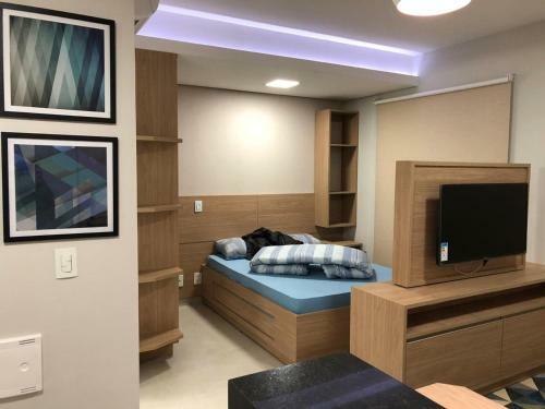 Apartamento Flat Novinho E Completo