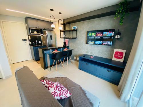 Apartamento Loft Duo Jk! Ambiente Calmo E Super Lindo!
