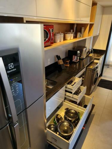 Apartamento Loft Novo E Sofisticado Em Frente A Av Jos� Munia Unique Residence