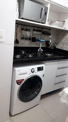 Apartamento Pe Na Areia Familiar Em Santos