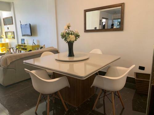 Apartamento Em Santos Vista Mar