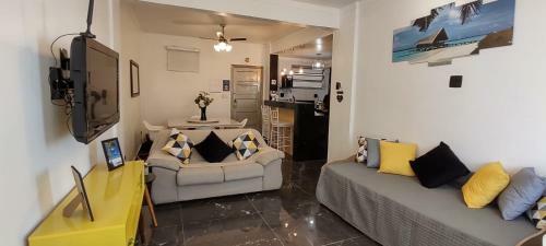 Apartamento Em Santos Vista Mar