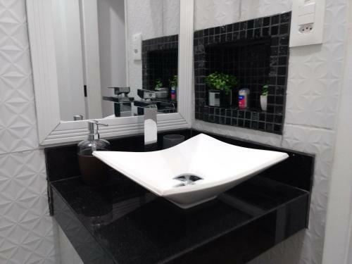 Apartamento Wi-fi Gonzaga Vista 60m Mar