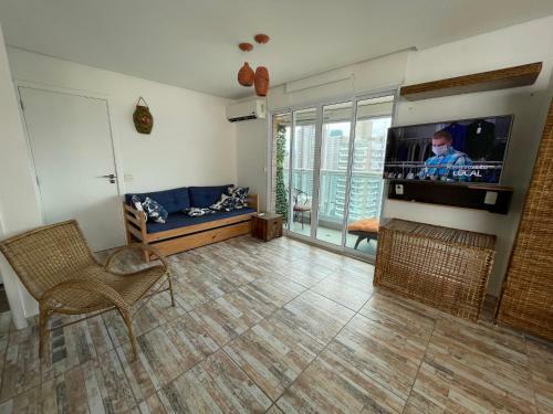 Apartamento Estanconfor Santos Com Vista Mar 5