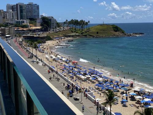 Apartamento Aconchegante Flat Beira Mar Praia Farol Da Barra