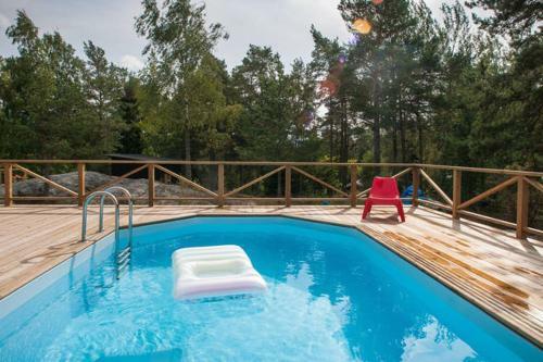 Archipelago-house With Pool, Boat And Bikes