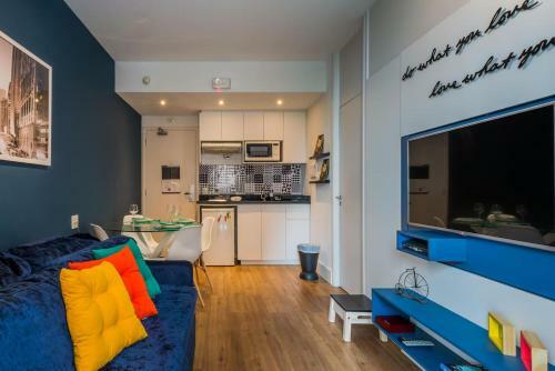 Apartamento Bhomy Itaim Estiloso E Muito Confort�vel Ag404