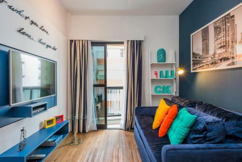 Apartamento Bhomy Itaim Estiloso E Muito Confort�vel Ag404