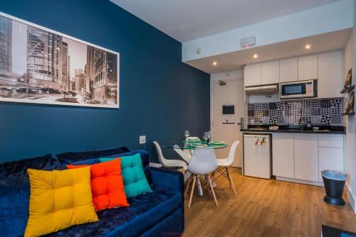 Apartamento Bhomy Itaim Estiloso E Muito Confort�vel Ag404