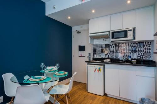 Apartamento Bhomy Itaim Estiloso E Muito Confort�vel Ag404
