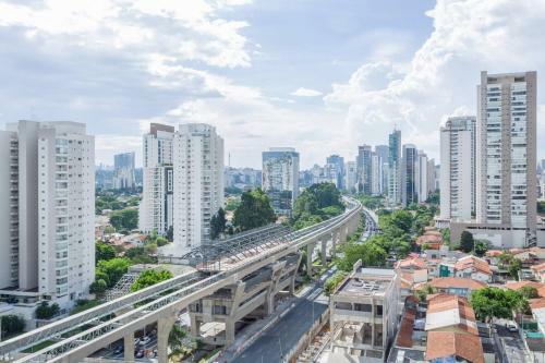 Apartamento Bhomy Brooklin Moderno E Com Vista Linda Gb132b