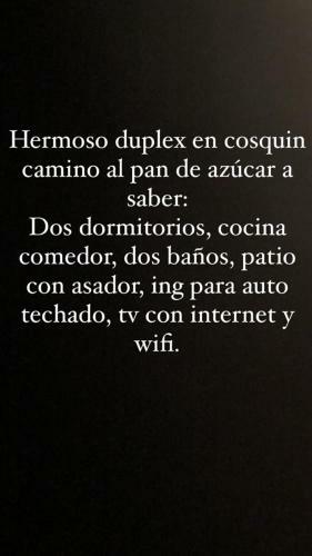 Apartamento Duplex Camino Al Pan De Az�car