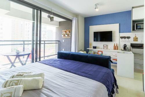 Apartamento Studio Vila Madalena Com Piscina Climatizada