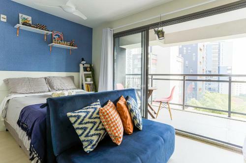 Apartamento Studio Vila Madalena Com Piscina Climatizada