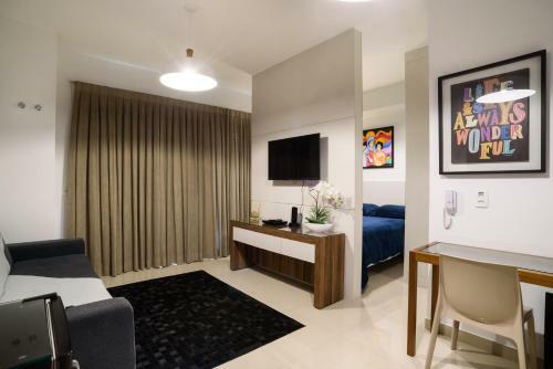 Apartamento Linda Vista Do Centro De S�o Paulo Com Garagem E Internet 50mb