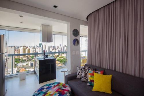 Apartamento Bhomy Vila Ol�mpia Espetacular Com Sacada Af193