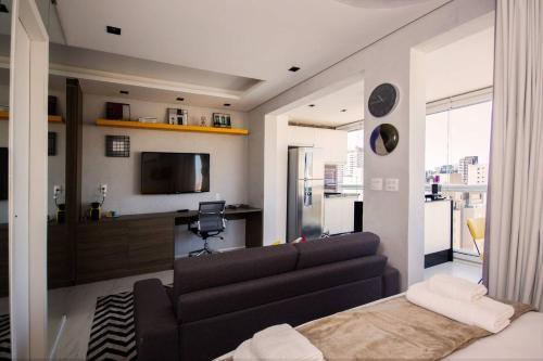 Apartamento Bhomy Vila Ol�mpia Espetacular Com Sacada Af193