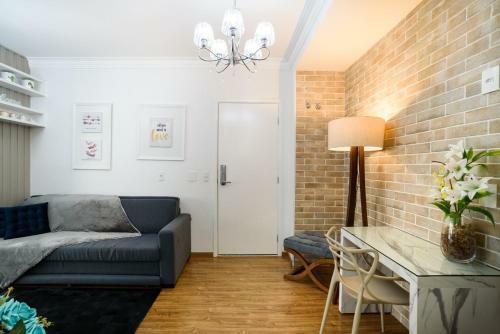 Apartamento Elegancia E Conforto No Centro Com Garagem E Internet 50mb