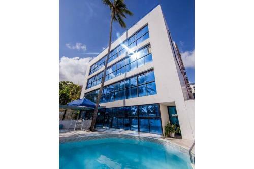 Apartamento Ambassador - Flat Beira Mar Na Praia Do Cabo Branco